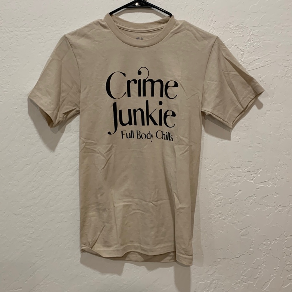 NWOT Crime Junkie T-Shirt